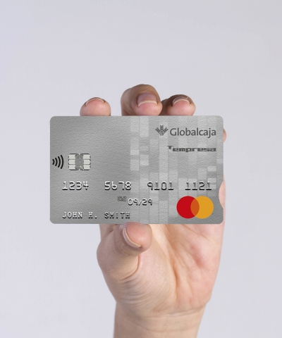 Tarjeta de Crédito Mastercard para empresas de Globalcaja - Imagen de la Tarjeta de Crédito Mastercard para empresas