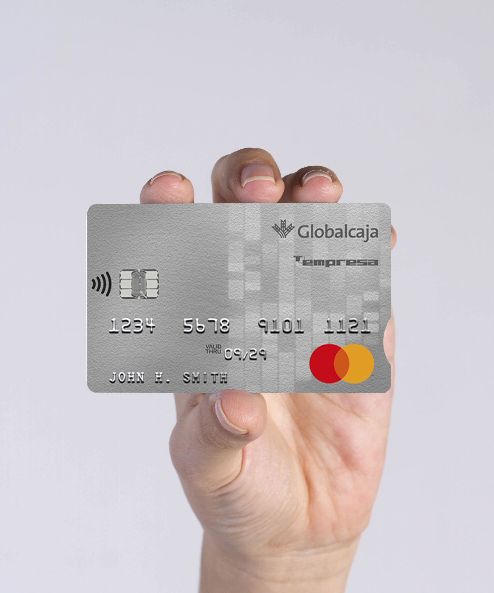Tarjeta de Crédito Mastercard para empresas de Globalcaja - Imagen de la Tarjeta de Crédito Mastercard para empresas