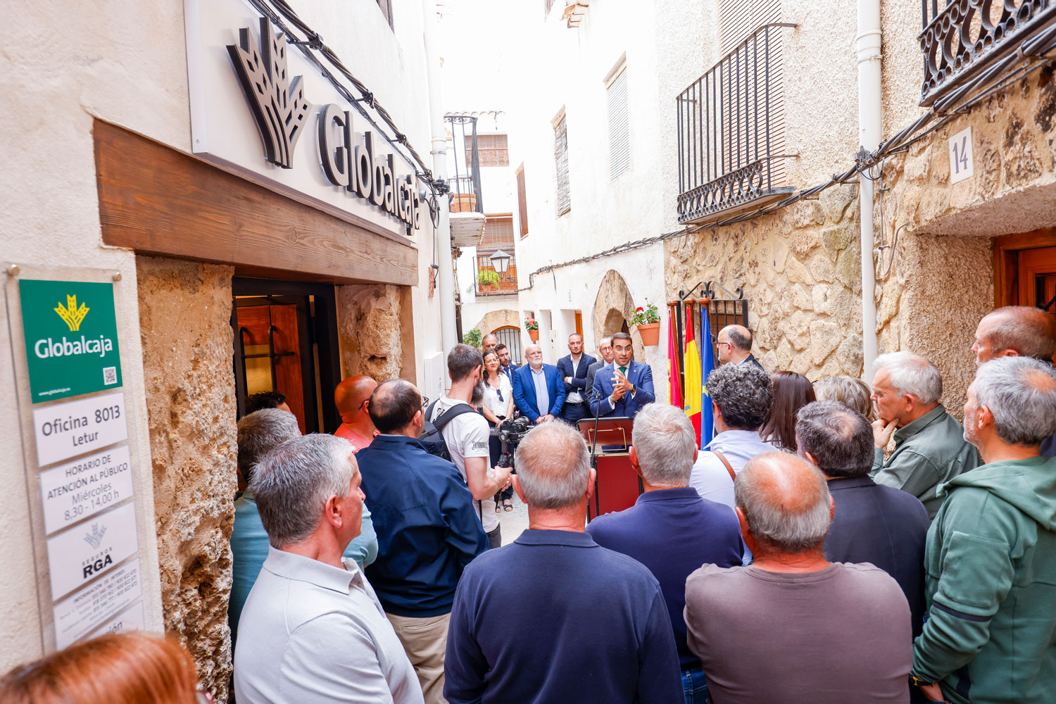 Inauguración de la nueva oficina en Letur